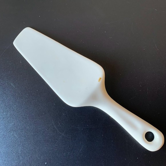 Vtg Harkerware Currier Ives Porcelain Ceramic Pie Server Homestead Sleigh Scene - Picture 2 of 9